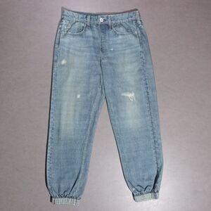 Rag & Bone Miramar Jogger Cotton Sweatpants Jeans Light Wash Women's Large